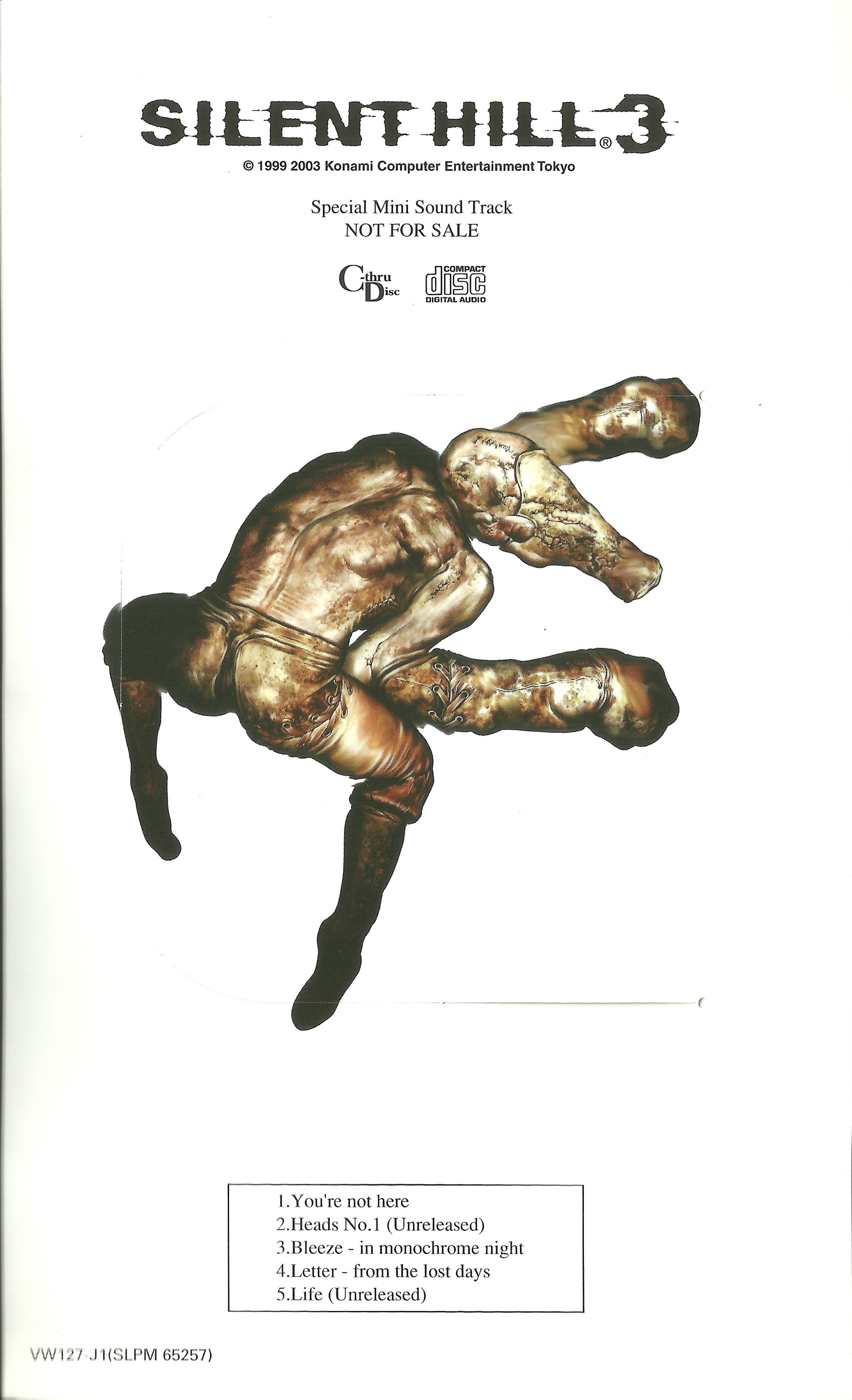 「SILENT HILL 3」ORIGINAL SOUNDTRACKS LmpwZWc.jpeg